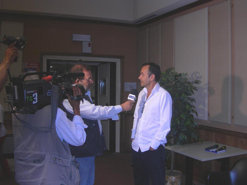 André Buytaers intervistato dal TGR Sicilia
