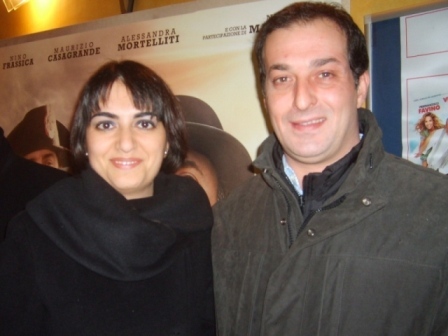 Alessandra Mortelliti con Stefano
