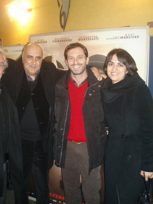 Il Presidente con Rocco e Alessandra Mortelliti