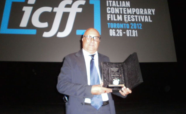 Rocco Mortelliti premiato allItalian Contemporary Film Festival 2012 di Toronto