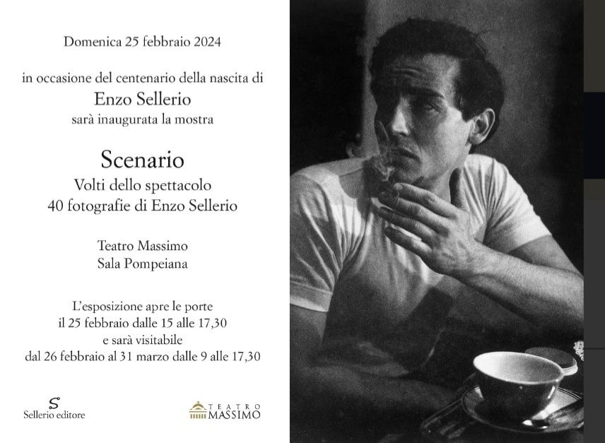 Scenario - Volti dello spettacolo - 40 fotografie di Enzo Sellerio - Palermo, fino al 31 marzo