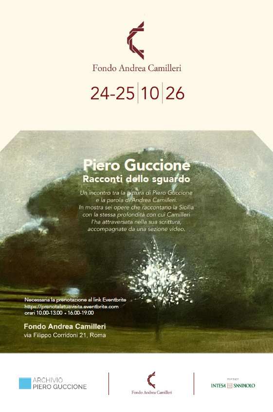Piero Guccione. Racconti dello sguardo - Roma, 24-25 ottobre