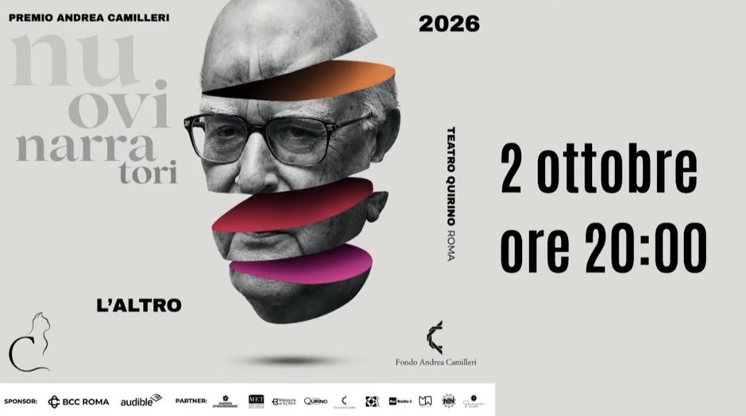 Premio Andrea Camilleri - Nuovi narratori - Roma, 2 ottobre 2026