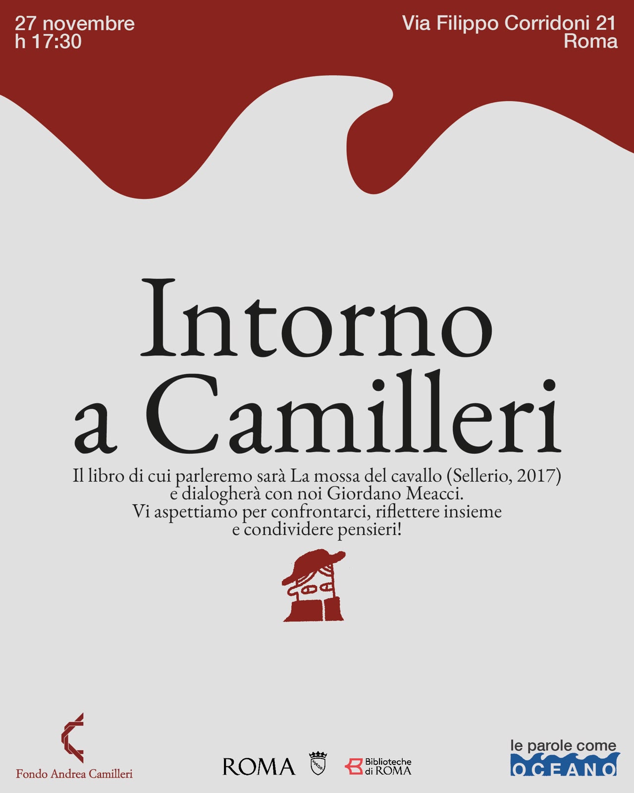 Le parole come oceano - Roma, 27 novembre