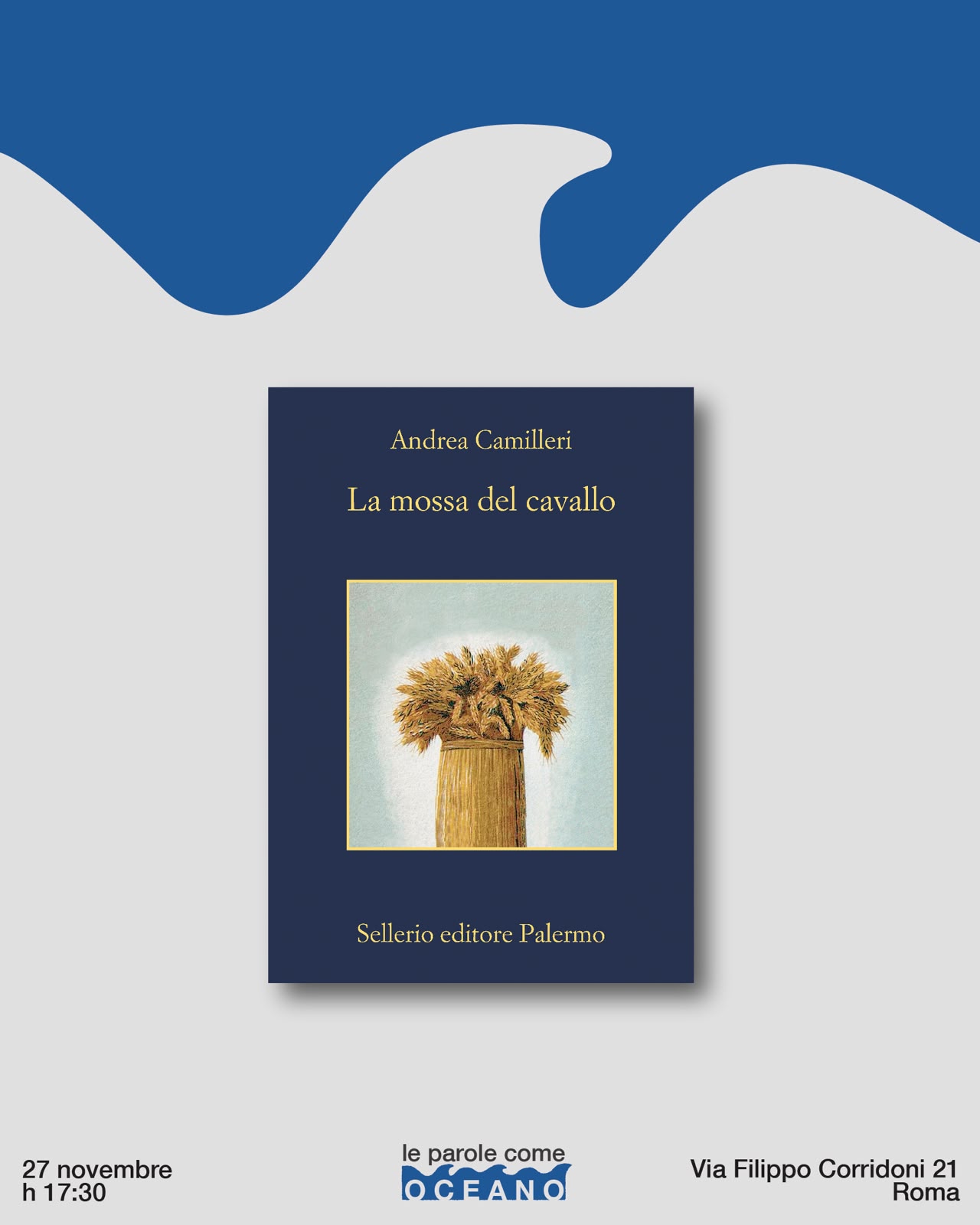 Le parole come oceano - Roma, 27 novembre